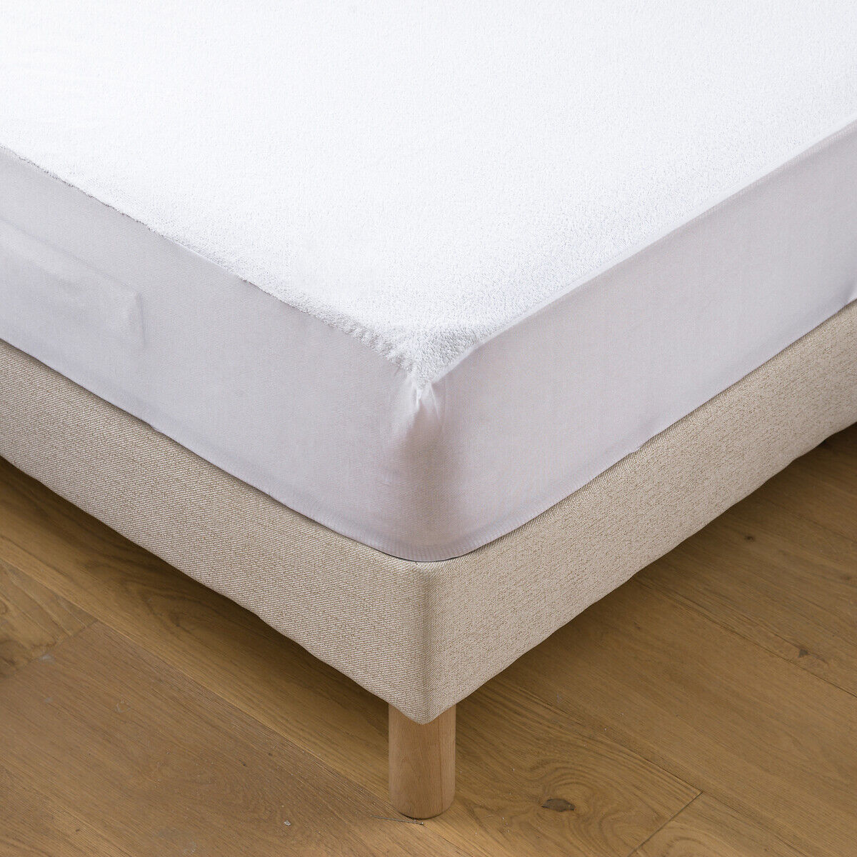 LA REDOUTE INTERIEURS Protège matelas, éponge de coton traité bi-ome®, imperméable, hauteur maxi 25cm