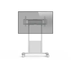 SMS Func mobiler Monitorständer bis 120kg FMN031002 weiß