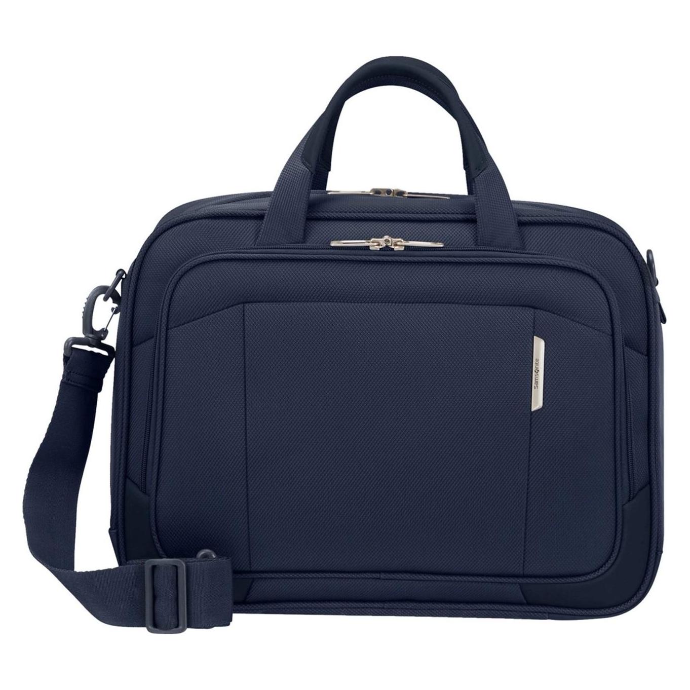 Samsonite Laptopschoudertas - Respark Laptop Shoulder Bag Midnight Blue (15.60") (143334)