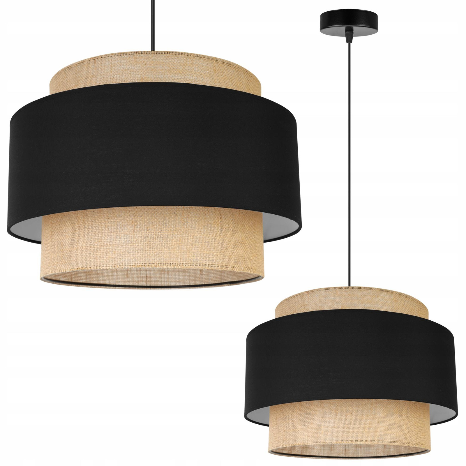 LIGHT HOME LH Boho-stijl hanglamp van jute