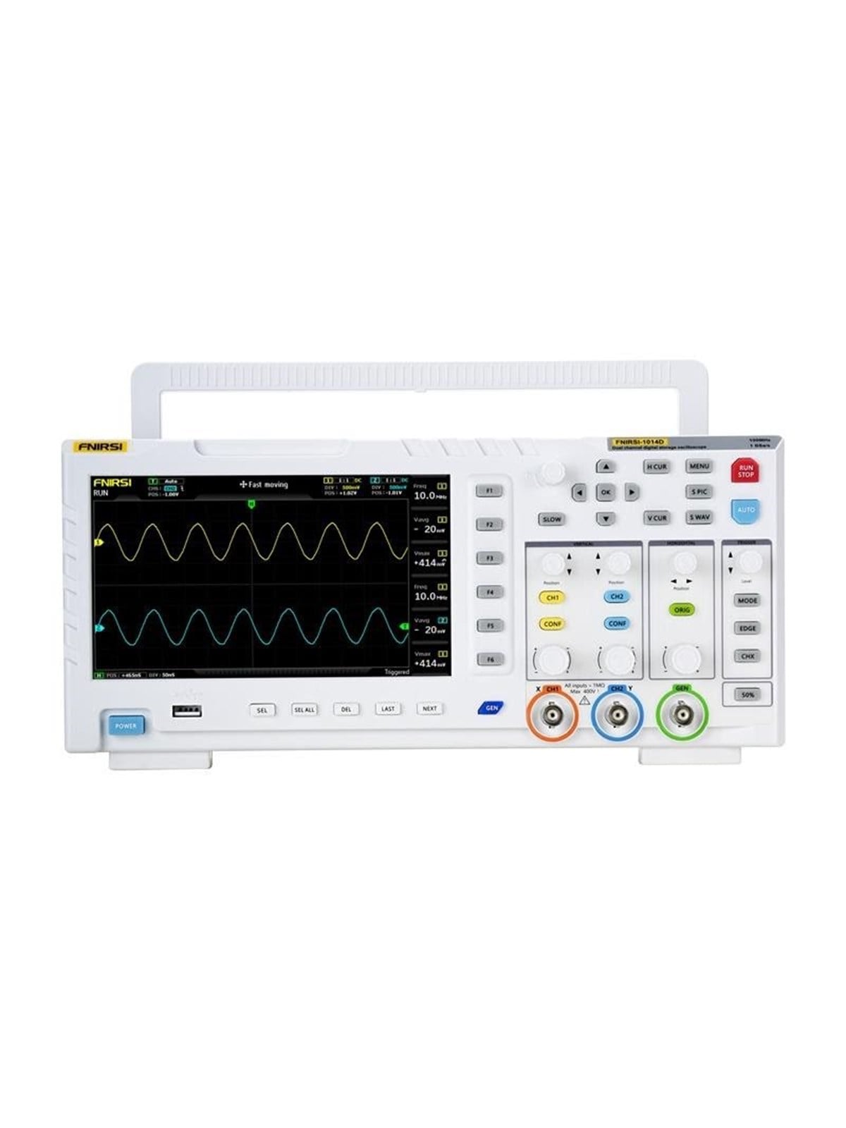 FNIRSI 1014D 2-in-1 Oscilloscope Signal Generator
