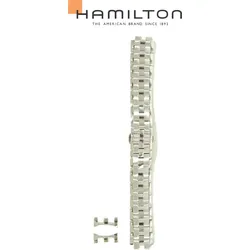 Hamilton - Thinline / Squarelin Band-set Edelstahl H695.384.102 - silber