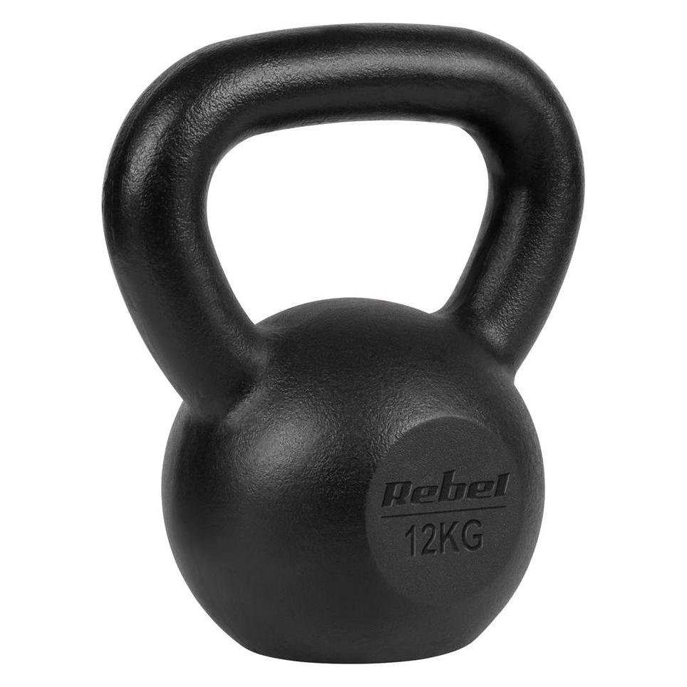 Rebel Kettlebell aus Gusseisen 12kg ACTIVE (RBA-2323-12)