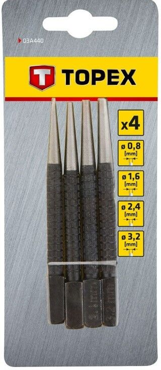 TOPEX 03A440 Split Pin Drift Set