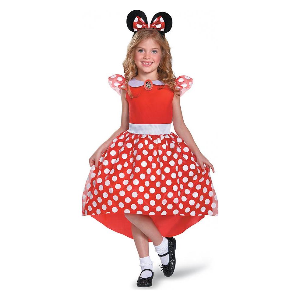 Disguise ef red minnie classic (eu) (116, 122, 128) (129399L-EU-6)
