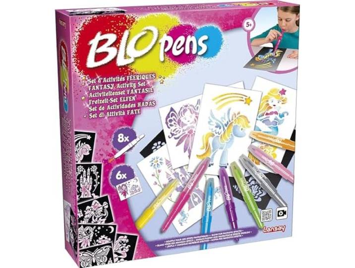 Lansay - Blopens - Activiteiten Sprookjeswereld - Tekeningen en kleuren - Vanaf 5 jaar