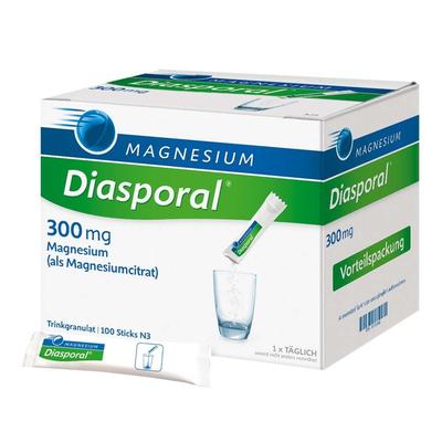 Magnesium Diasporal 300 mg Granulat 100 St