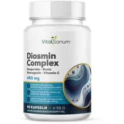 VitaSanum®- Diosmin Complex – 2 Kapseln Tagesportion