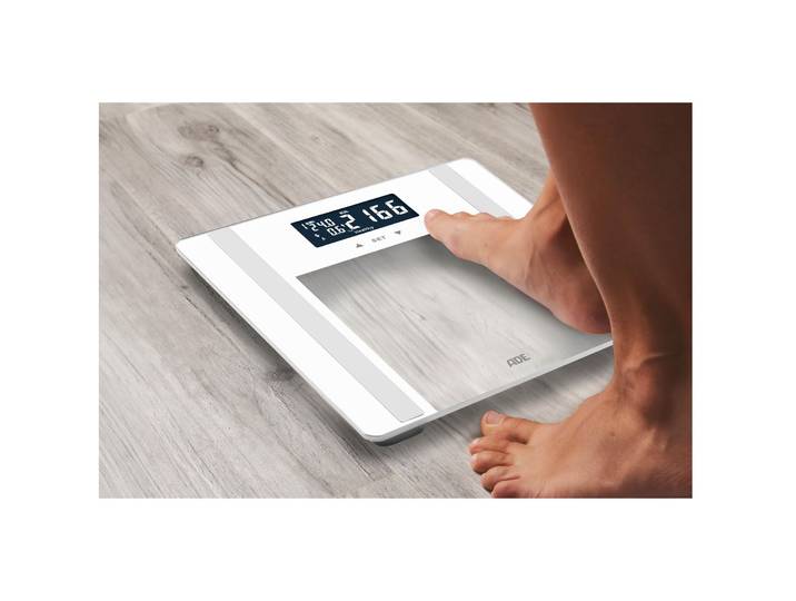 Personenwaage ADE - Farbe: Weiss - Material: Kunststoff - Personenwaage