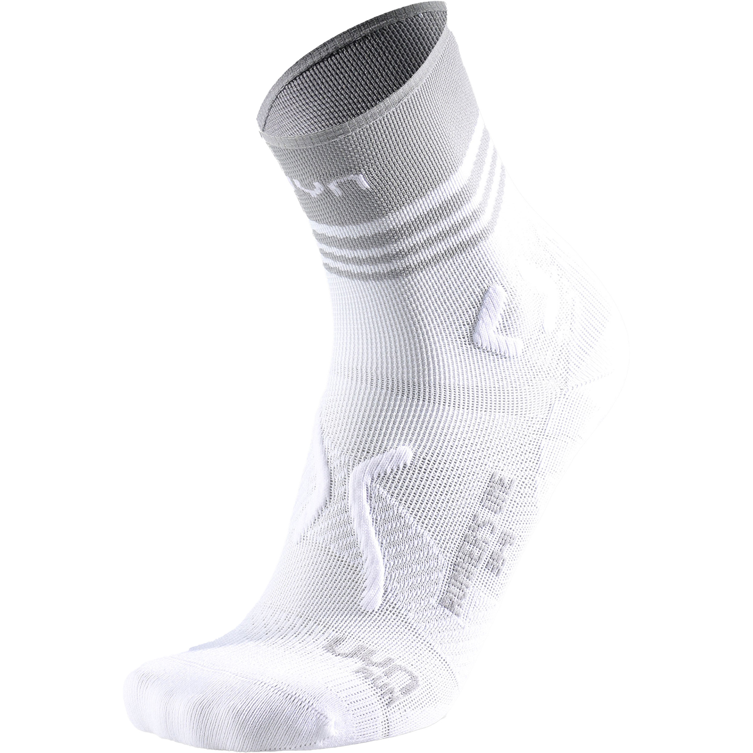 Uyn Runner's One Short Grip Laufsocken weiss Größe 42 Laufen Elastisch