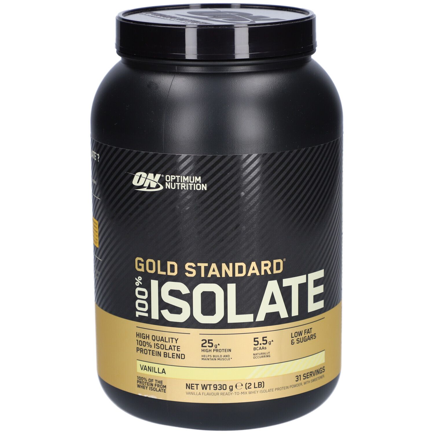 Optimum Nutrition 100% Gold Standard Isolate 2LB Vanilla 930 g Pulver