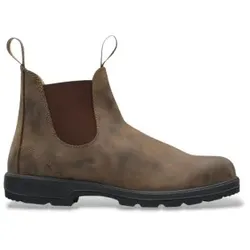 Blundstone Unisex. 585 Lederstiefeletten 585 braun (45), Wohnung, 1 bis 3 cm, Keine, Lässig