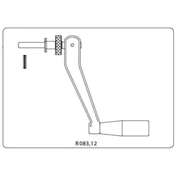 Manfrotto R083,12 Ersatzkurbel mit Griff