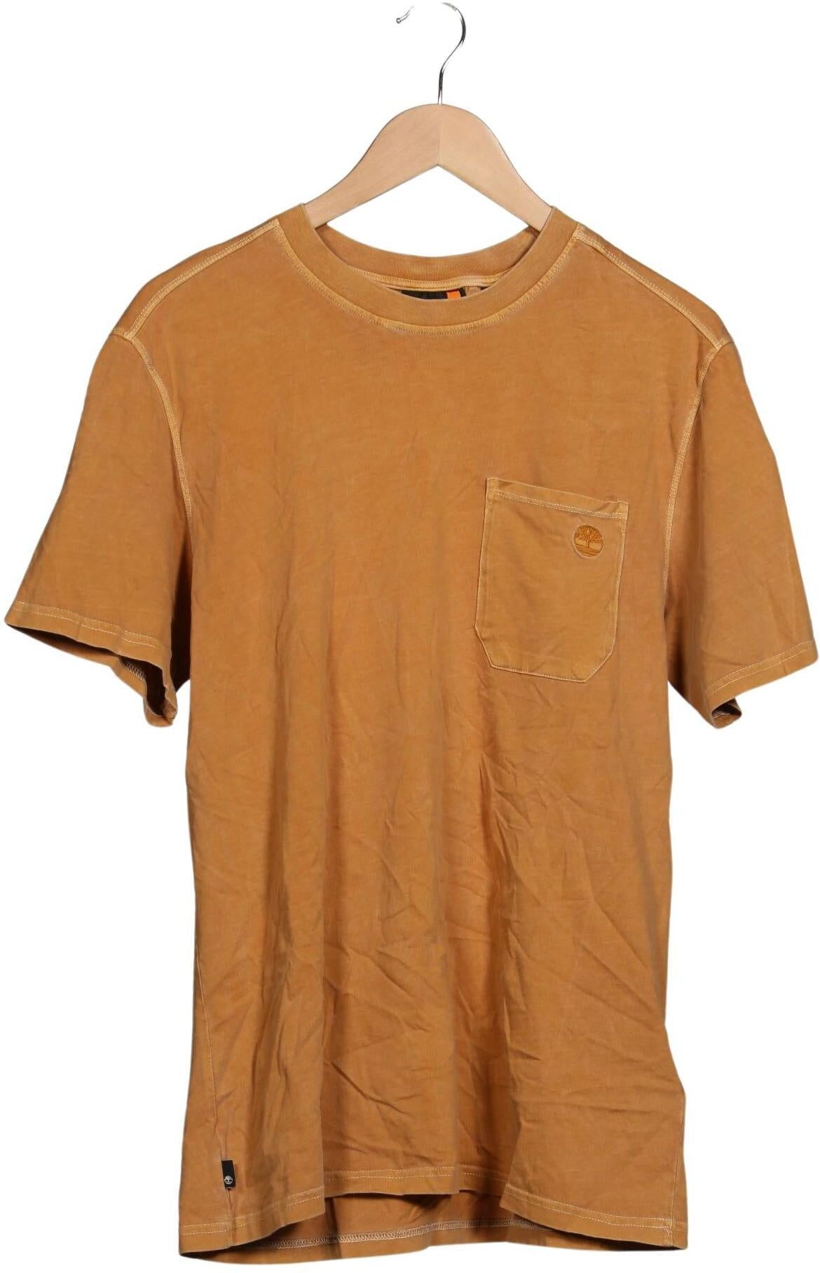 Timberland Herren T-Shirt, Orange, Gr. L, Baumwolle - Second Hand