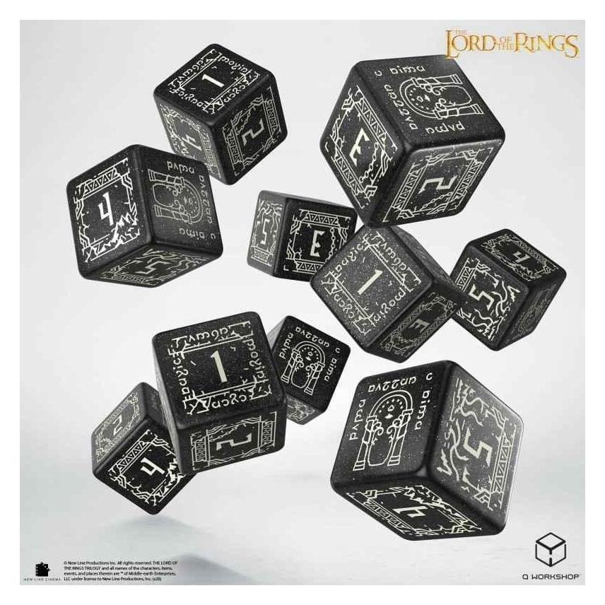 Q Workshop The Lord of the Rings: Moria 10xD6 Dice Set (437531)