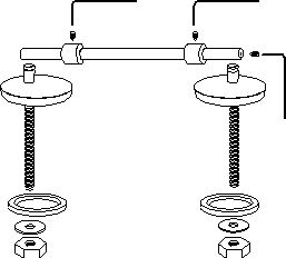 Pagette Pagette charnière Orenda Inox , continu