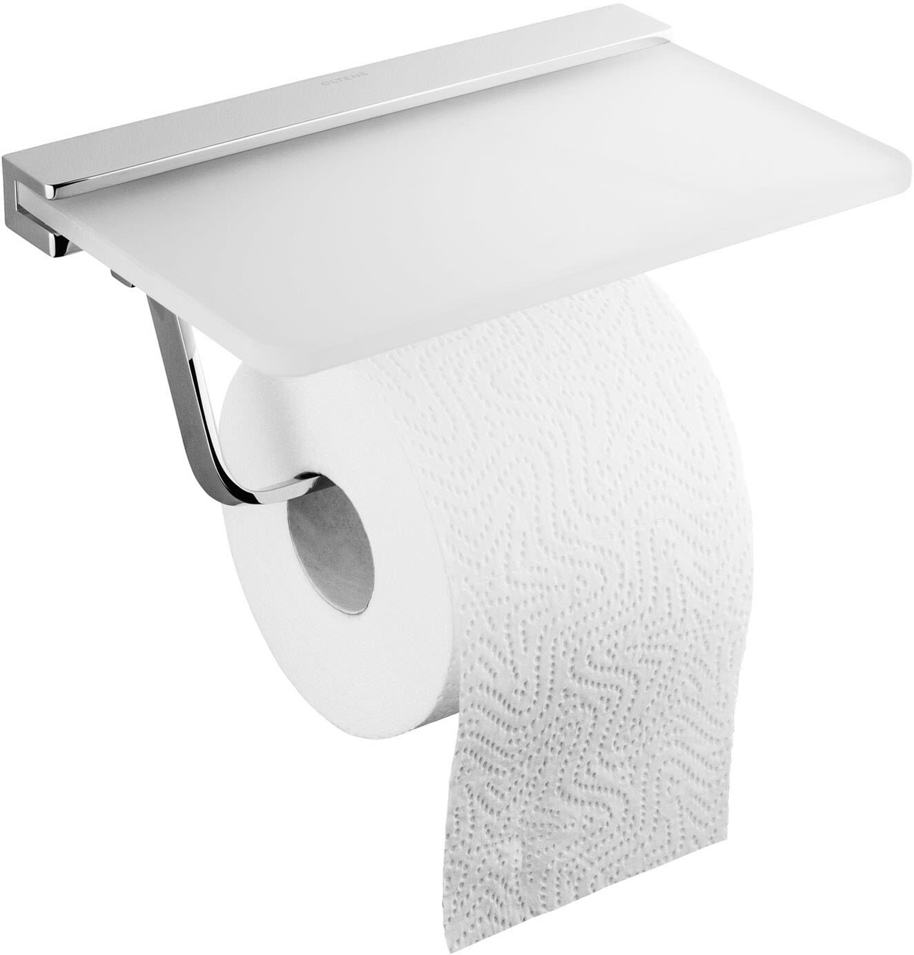 OLTENS Vernal Toilettenpapierhalter mit Ablage
