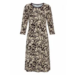 Jersey-Kleid BASLER mehrfarbig, 44
