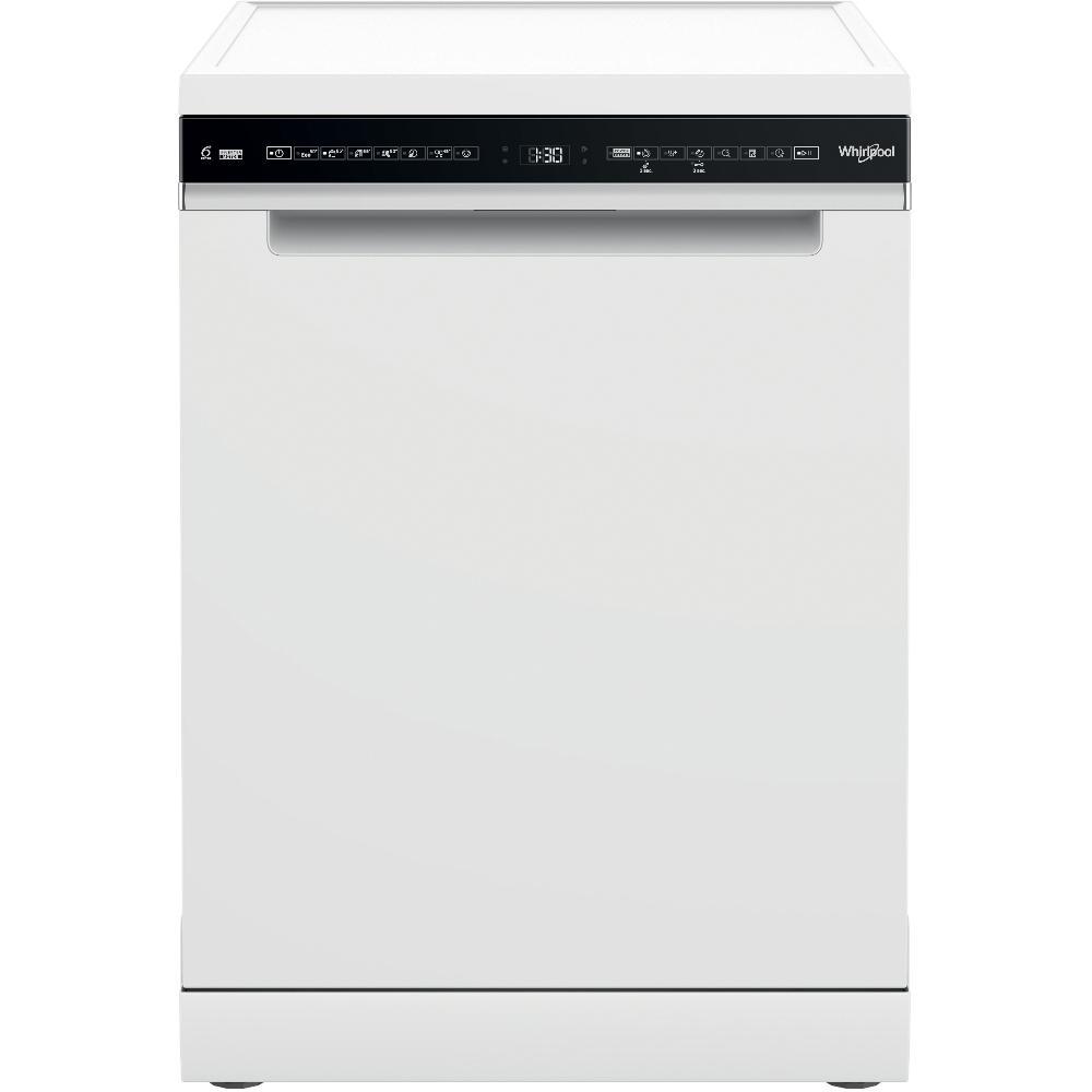 Whirlpool W7F HS31, Freistehend, Standardgröße (60 cm), Weiß, Schwarz, Touchsteuerung, 1,3 m