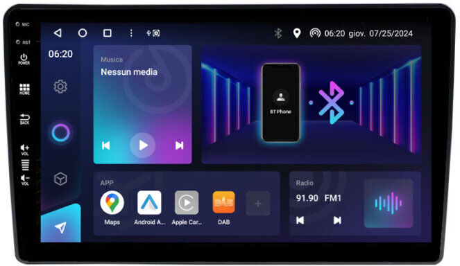 Autoradio Custom Fit 10,1" Vw Universal Dab+ - Phonocar