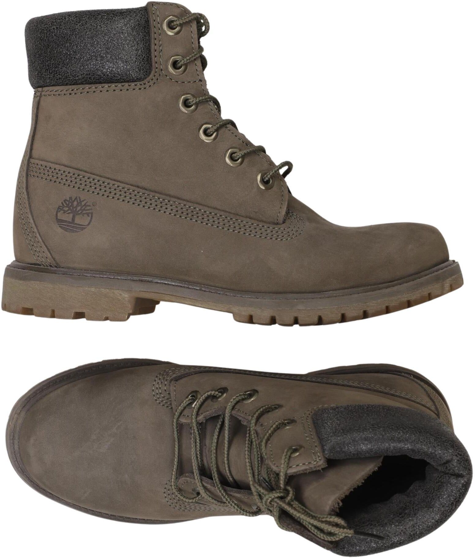 Timberland Herren Stiefel, Braun, Gr. EU 38, Leder - Second Hand