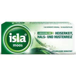 isla moos Halspastillen 30 St Pastillen