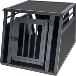 Kerbl Hundetransportbox Vacation Alu Eintürig Medium (Hund), Tiertransport