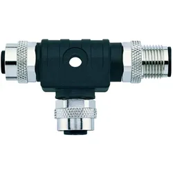 Escha 8011661 Sensor-/Aktor-Verteiler und Adapter Polzahl Sensoren: 5 1 St., Elektronikkabel + Stecker