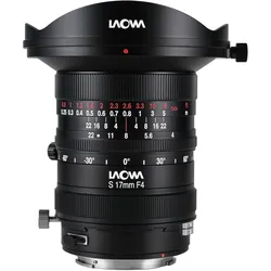 Laowa 17mm f/4.0 Zero-D Shift - Canon RF (VE1740S-RF) (Canon RF, Vollformat), Objektiv, Schwarz