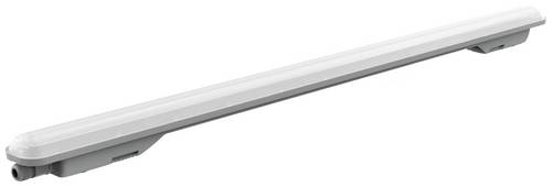 Müller-Licht Aquaprofi Sensor 120 Feuchtraumleuchte mit Bewegungsmelder LED 36W Neutralweiß Grau (matt), Weiß