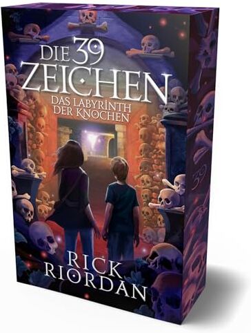 Rick Riordan - Die 39 Zeichen Band 1: Das Labyrinth der Knochen: Ein spannendes Abenteuer des Bestseller - Autors Rick Riordan - farbiger Buchschnitt in limitierter Auflage (1) - Preis vom 09.10.2026 07:28:09 h