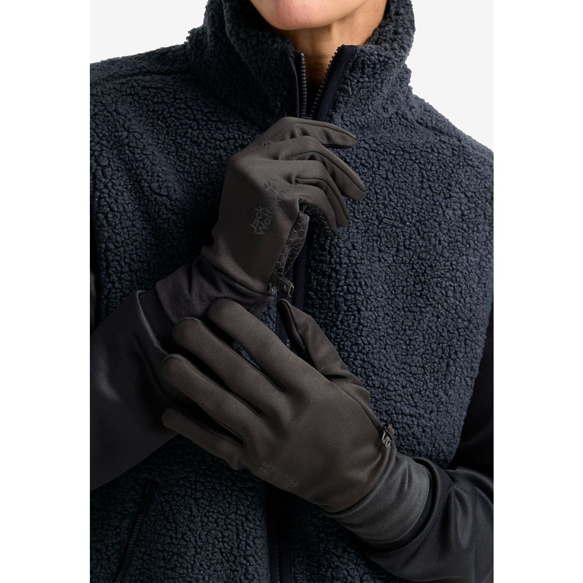 Jack Wolfskin Extensive Glove black (6000) L A65234_6000_A10
