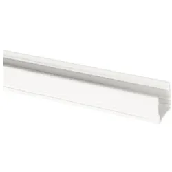 Csdk SL, Deckenleuchte, Aluminiumprofil Art High 2m, weiss lackiert, hohes U-Profil für Innen- und Aussenbeleuchtung