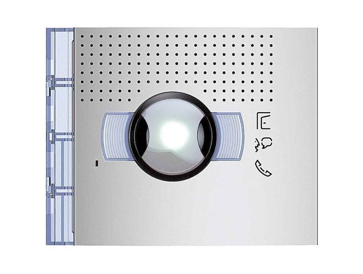 Façade BTICINO\, grand angle AV\, 1 module\, entièrement en métal\, pour interphone vidéo\, 1 pièce.