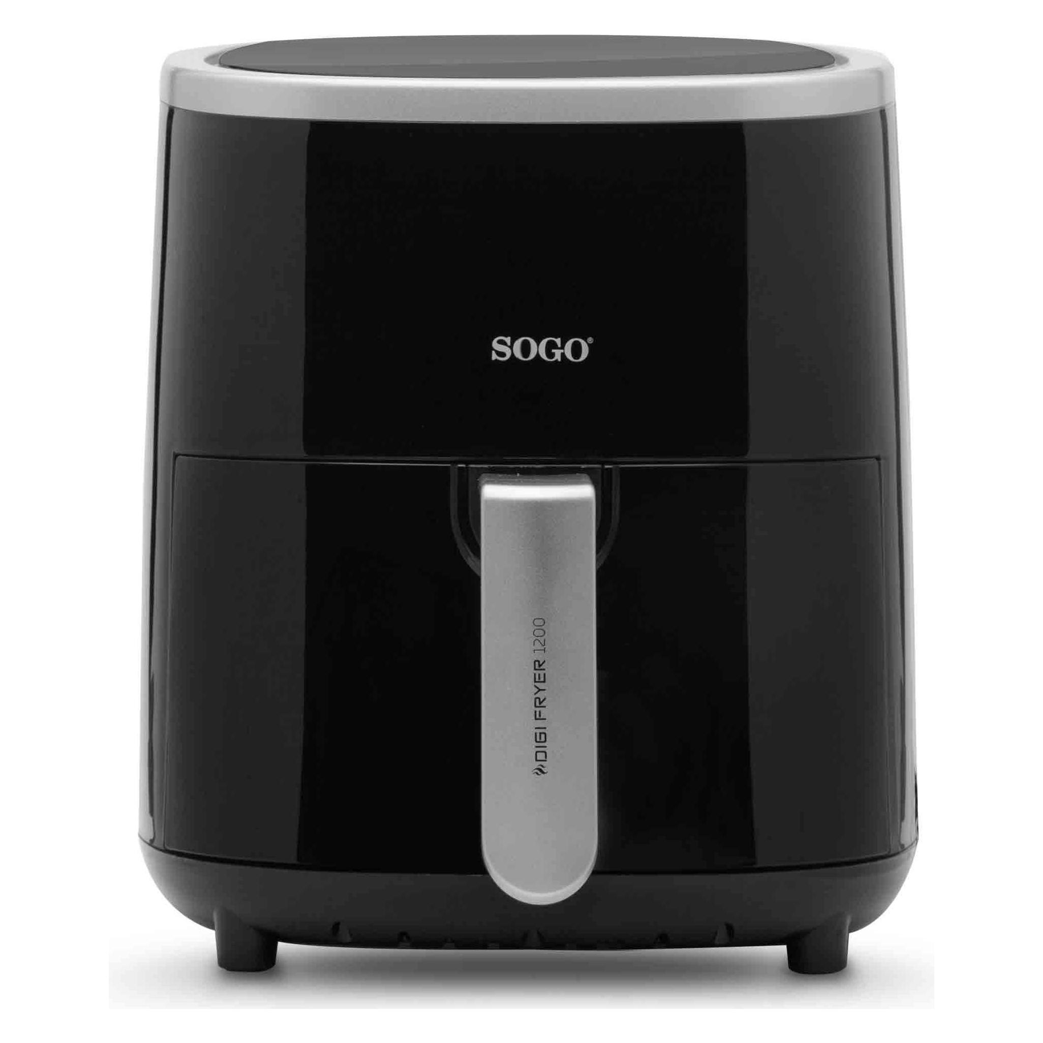 Sogo AIR FRYER 3.5L-60MIN TEMP-TOUCH PANEL,80-200oC 1200W 8 PREST MENUS (3.50 l) (FRE-SS-10865)