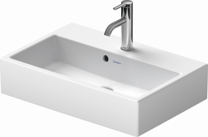 Duravit Vero Air Möbel-Waschtisch 2368600041 60x40cm, mit Hahnloch, mit Hahnlochbank, ohne Überlauf, weiß