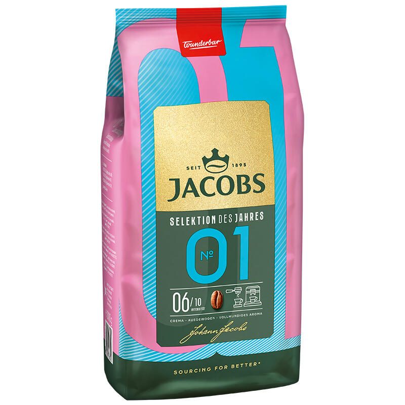 JACOBS Selektion des Jahres No 01 Kaffeebohnen 1,0 kg 4057136