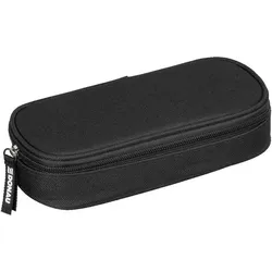 DONAU Federmäppchen oval klein, schwarz