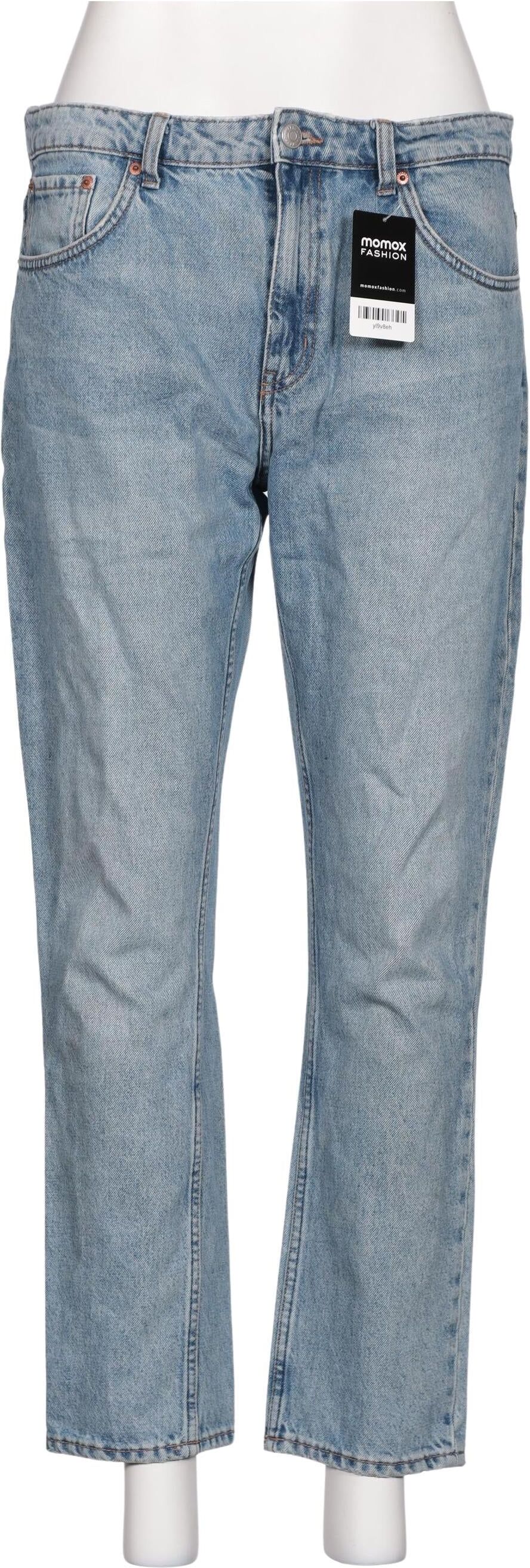 Weekday Damen Jeans, Hellblau, Gr. W32, Baumwolle - Second Hand