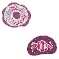 DerDieDas Buttons Sweet Sprinkles 2-teilig