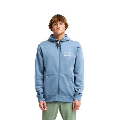 Hoodie BILLABONG "Compass", Herren, Gr. XL, blau (china blau), Obermaterial: 55% Baumwolle, 25% Baumwolle, 20% Polyester., Sweatshirts Hoodie