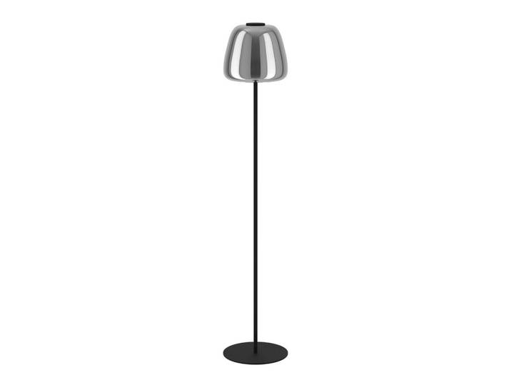 Eglo Led-Stehleuchte, Schwarz, Metall, Glas, 139.5 cm, Farbwechsler, ZigBee-Technologie, Smartphone-Steuerung, Lampen & Leuchten, Innenbeleuchtung, Stehlampen, Stehlampen dimmbar