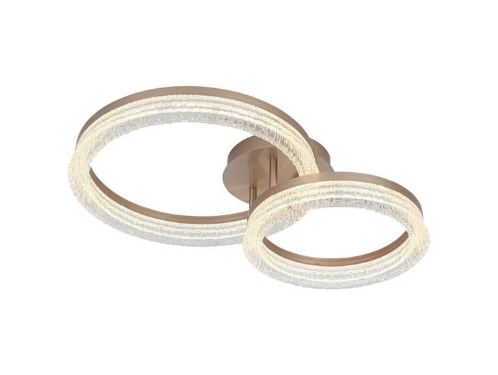 LED-Deckenleuchte Martin Cappuccino max. 30 Watt Deckenlampe