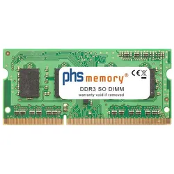 PHS-memory 4GB RAM Speicher basierend auf SAMSUNG, RAM Modellspezifisch