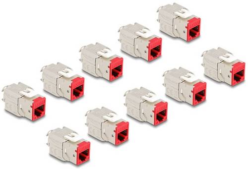 Delock 88115 RJ45-Einbaumodul Keystone CAT 6a 1St.