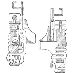 Husqvarna Plissierapparat, Nähzubehör