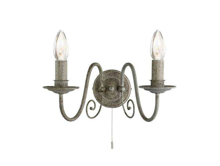 Wandlamp Greythorne Searchlight - 3362-2GY
