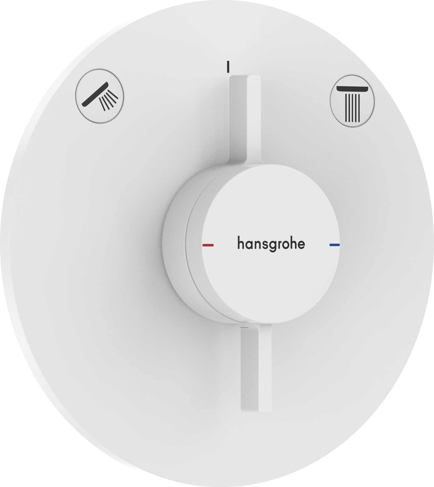 Hansgrohe DuoTurn S mengkraan inbouwmodel voor 2 functies