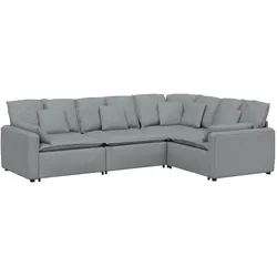 vidaXL, Sofa + Bettsofa, Allinville (Modular Sofa)