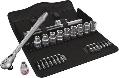 Wera 8100 SC 11 Zyklop Steckschlüsselsatz zöllig 1/2" 28teilig 05004081001